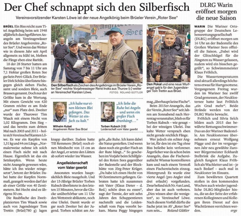 SVZ vom 18.05.2015